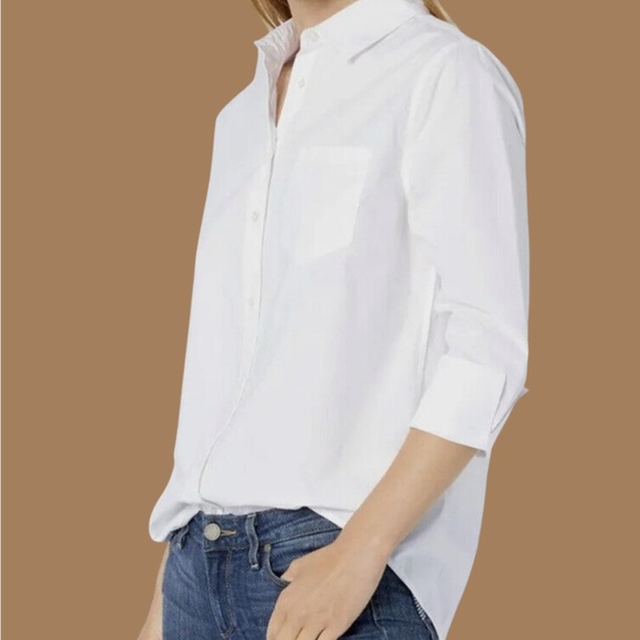 Amazon Essentials Tops - NIB Amazon Essentials Women's Classic-Fit 3/4 Sleeve Poplin Shirt- Size S